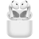 Wiwu Airbuds 4 True Wireless Stereo Noise Cancelling Bluetooth Earphones Type C Charging Up To 50 Hours Of Standby Power White - CompuMe
